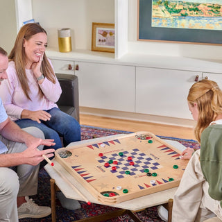 Carrom Board Game - Stars and Stripes - Full Size