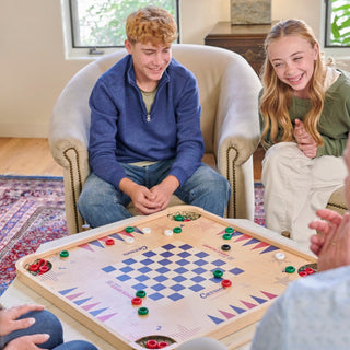 Carrom Board Game - Stars and Stripes - Full Size