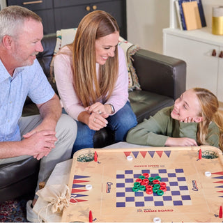 Carrom Board Game - Stars and Stripes - Full Size