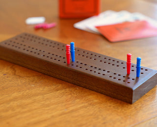 5-in-1 Travel Game Set: Chess, Backgammon, Cards, Dominoes & Cribbage